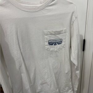 White Long Sleeve Men's Shirt
